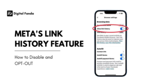 META'S LINK HISTORY FEATURE